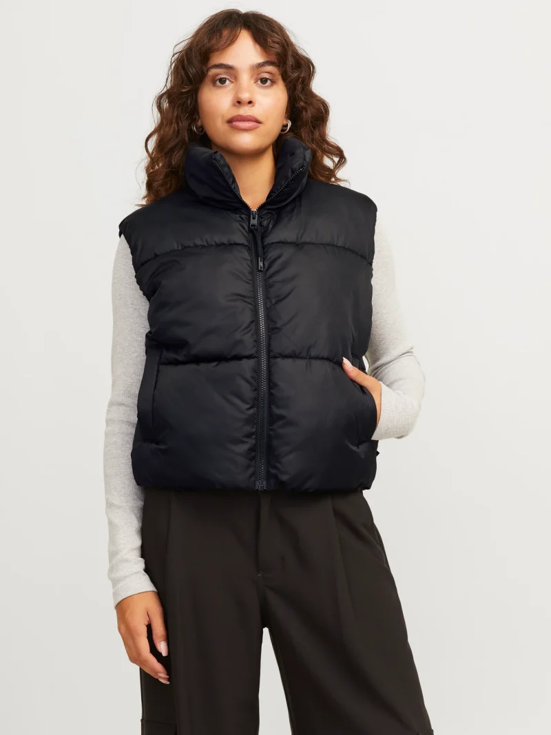 Chaleco Puffer negro