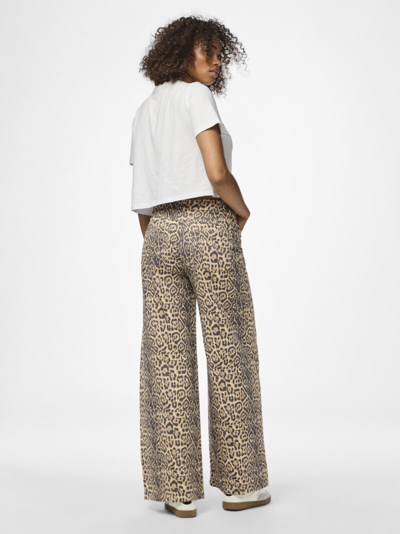 JX Nancy flared pantalón leopardo - Imagen 4