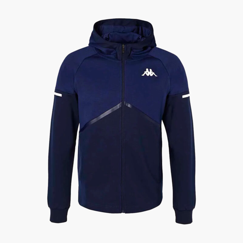 Sudadera karufeo azul y negro