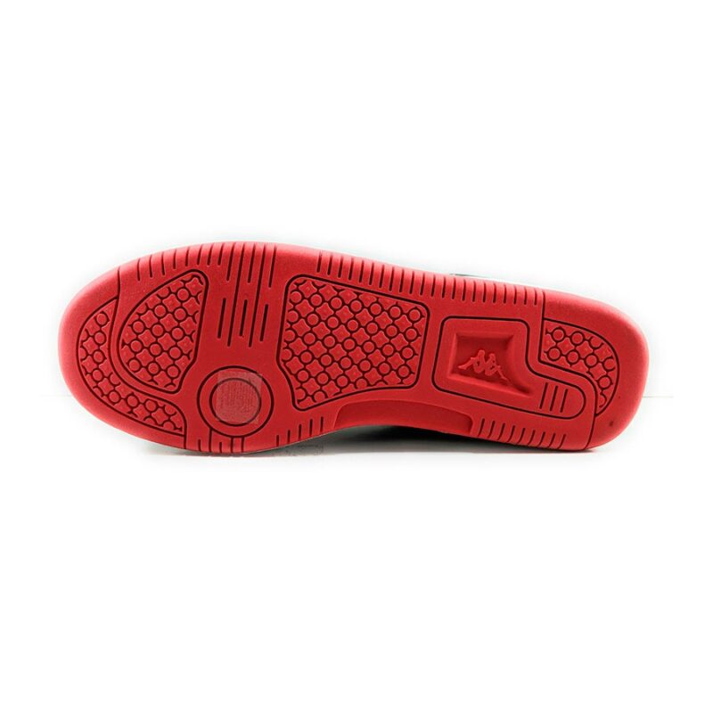 zapatillas rernal 2 negra, blancas y rojas - Imagen 3